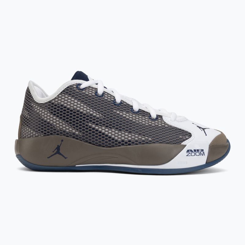 Scarpe da basket da uomo Jordan Luka 77 olive grey/white/midnight navy 2