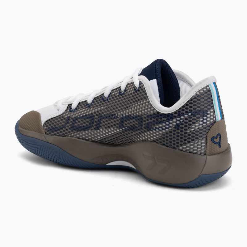 Scarpe da basket da uomo Jordan Luka 77 olive grey/white/midnight navy 3