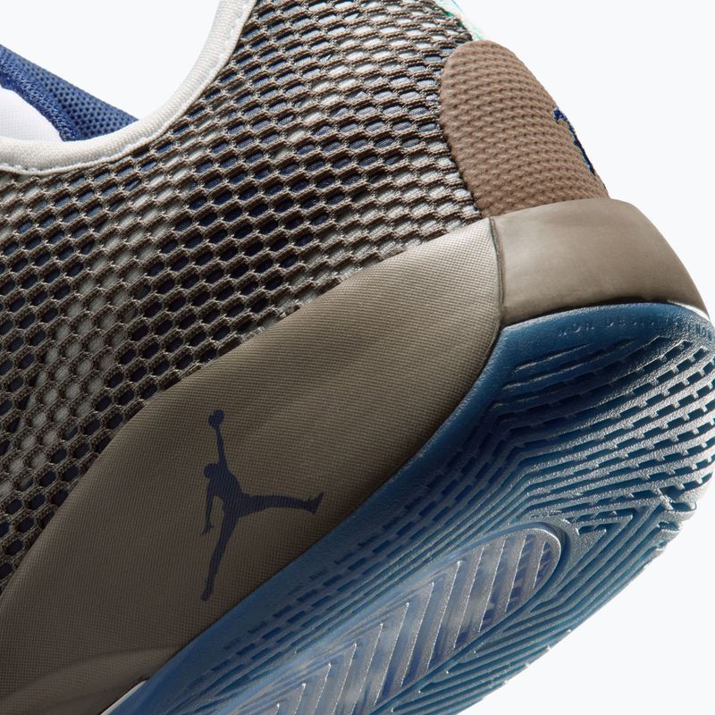 Scarpe da basket da uomo Jordan Luka 77 olive grey/white/midnight navy 4