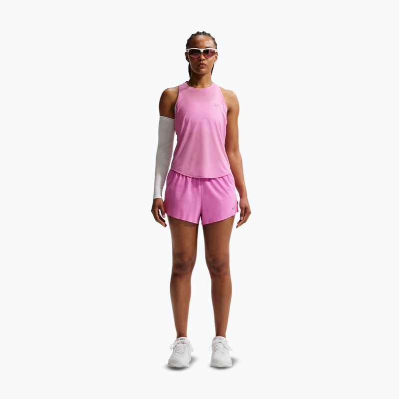 Maglietta da corsa da donna Nike Swift Breathe Dri-Fit light magenta/photon dust 2