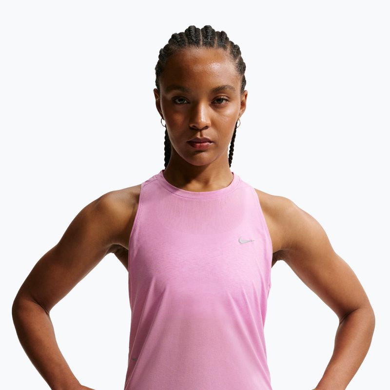 Maglietta da corsa da donna Nike Swift Breathe Dri-Fit light magenta/photon dust 4