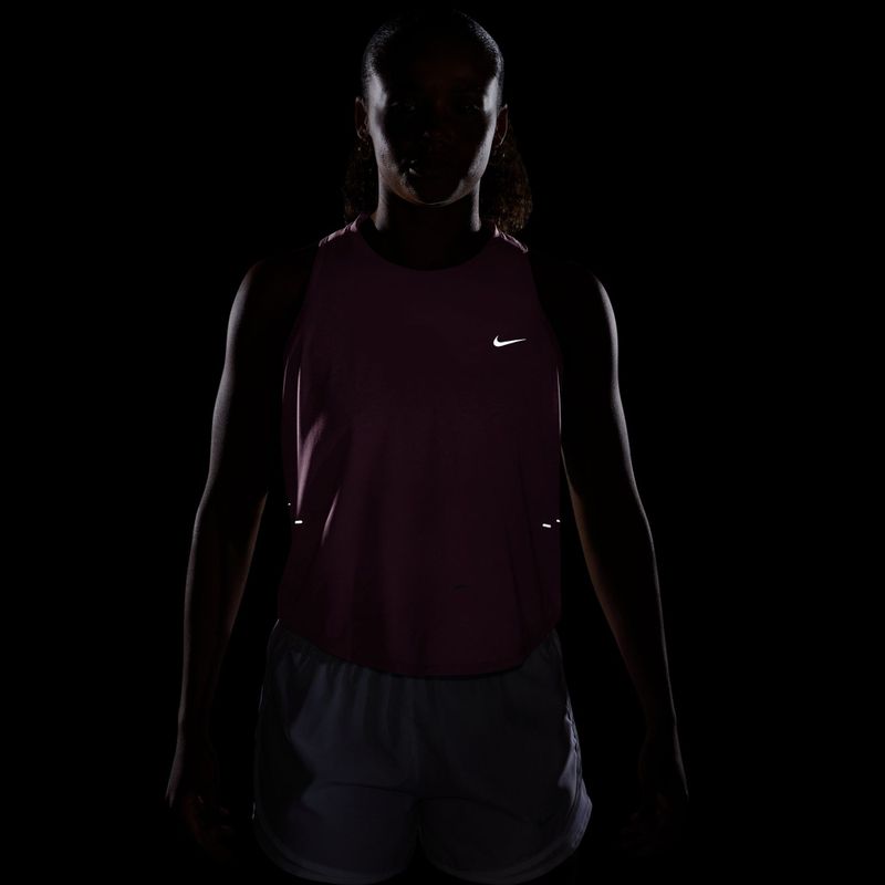 Maglietta da corsa da donna Nike Swift Breathe Dri-Fit light magenta/photon dust 7