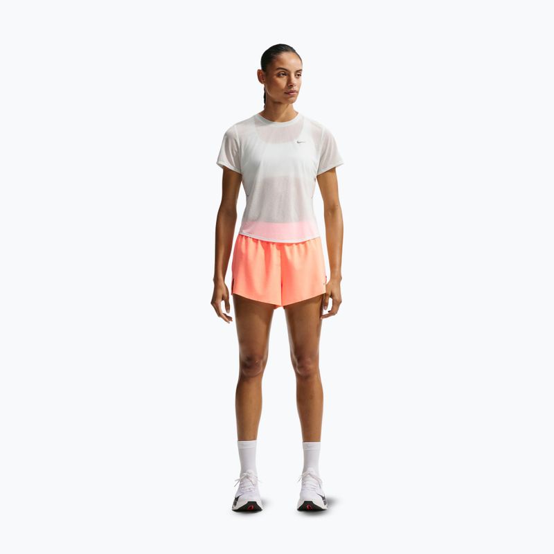 Pantaloncini da corsa da uomo Nike Swift Breathe Dri-Fit Mid-Rise 2.5" orange pulse/photon dust 2