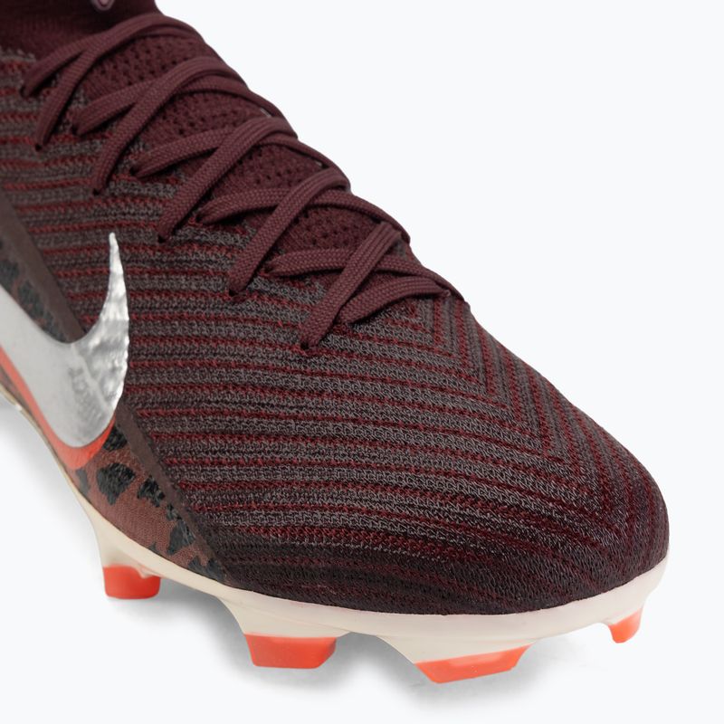 Scarpe da calcio da uomo Nike United Superfly 10 Elite burgundy crush/university red/fossil/metal silver 7