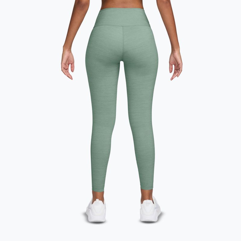 Leggings da donna Nike One Seamless Front High-Waisted steam/white 2