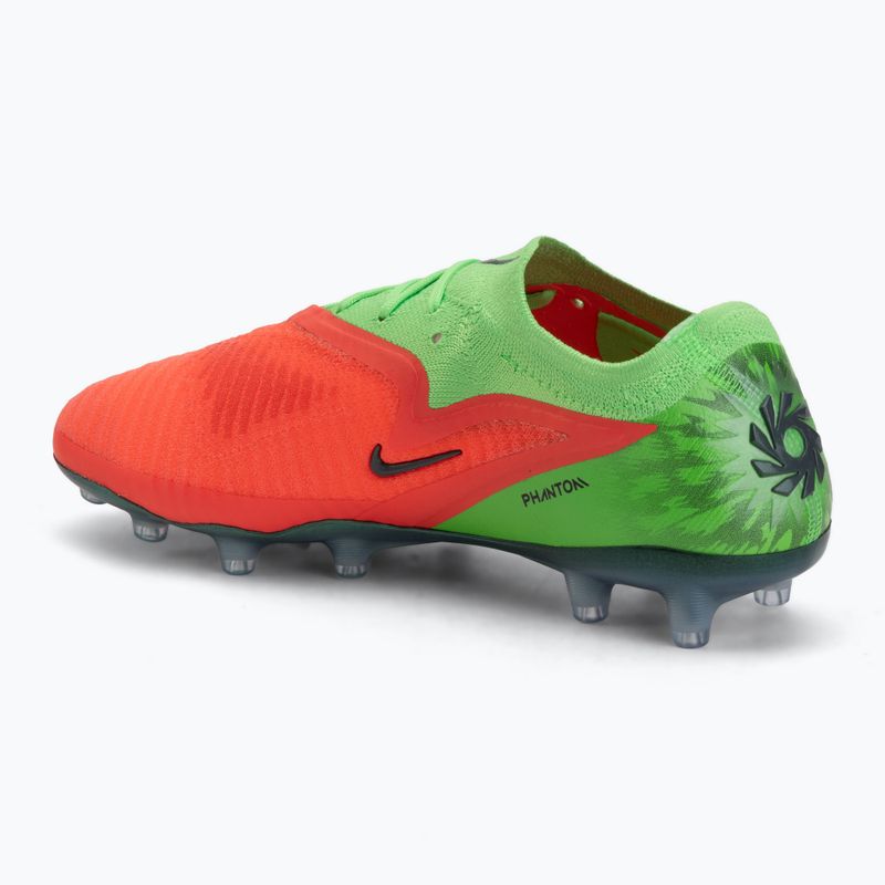 Scarpe da calcio da uomo Nike Phantom 6 Low Elite Erling Haaland AG hot punch/green strike/black 3