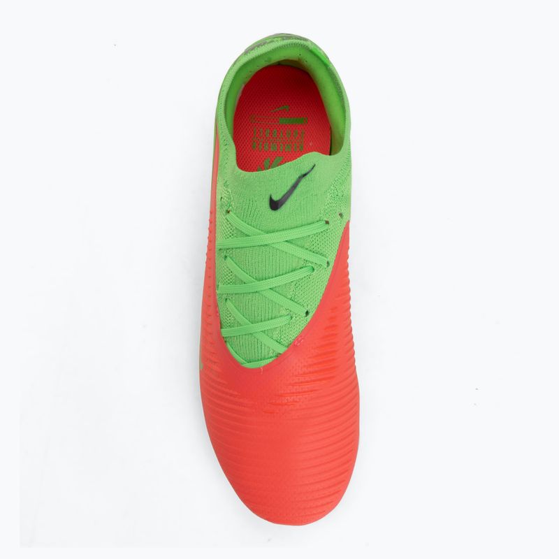 Scarpe da calcio da uomo Nike Phantom 6 Low Pro Erling Haaland FG hot punch/green strike/black 5