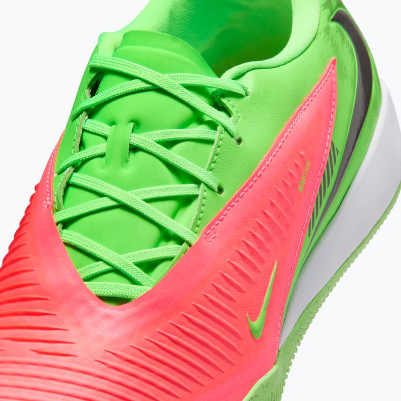 Scarpe da calcio da uomo Nike Phantom 6 Low Academy Erling Haaland IN hot punch/green strike/black 3