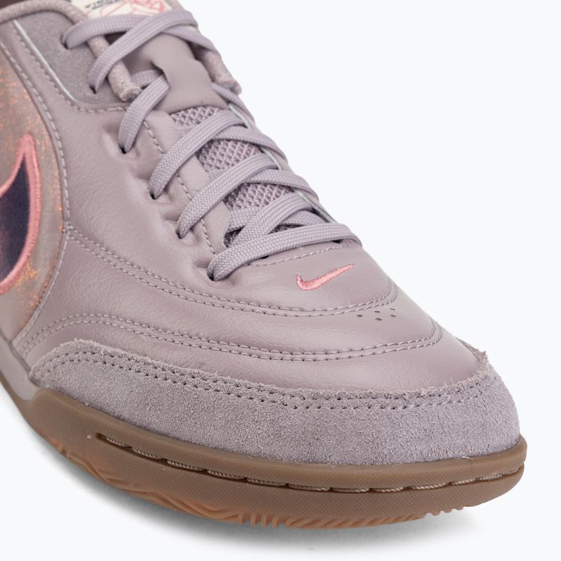 Scarpe da calcio da uomo Nike Tiempo Streetgato PRM IC light violet ore/gum dark brown/peony 7