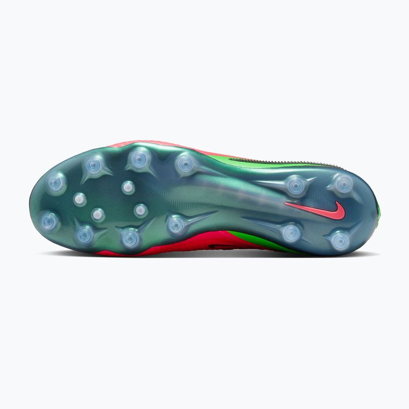 Scarpe da calcio da uomo Nike Phantom 6 Low Elite Erling Haaland AG hot punch/green strike/black 2