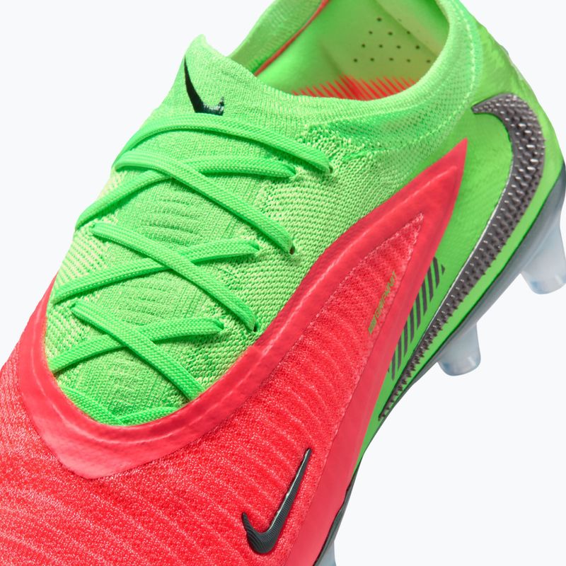 Scarpe da calcio da uomo Nike Phantom 6 Low Elite Erling Haaland AG hot punch/green strike/black 3