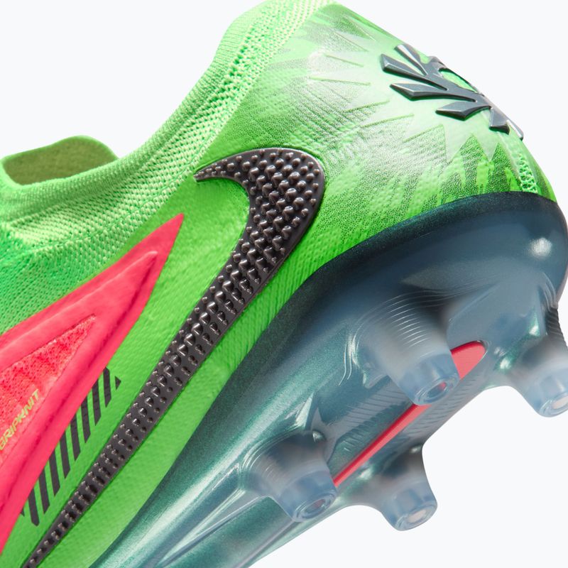 Scarpe da calcio da uomo Nike Phantom 6 Low Elite Erling Haaland AG hot punch/green strike/black 5