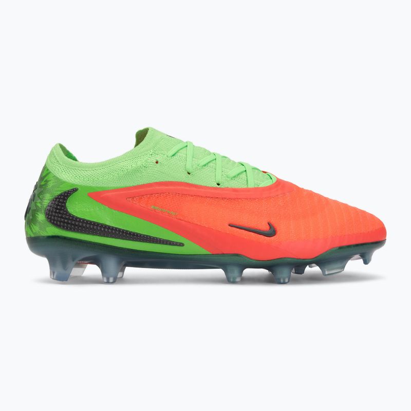 Scarpe da calcio da uomo Nike Phantom 6 Low Elite Erling Haaland FG hot punch/green strike/black 2
