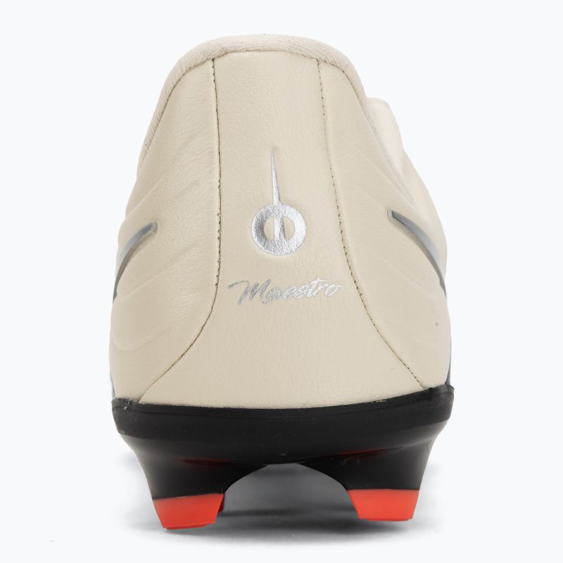 Scarpe da calcio per bambini Nike United Jr. Tiempo Maestro Academy MG fossil/burgundy crush/metallic silver 6