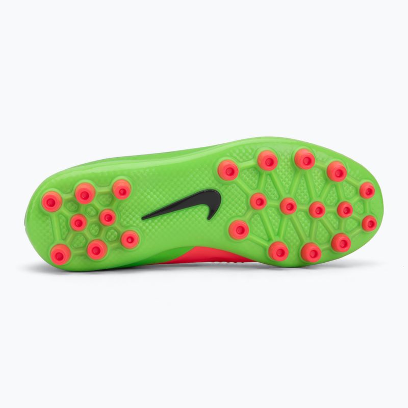 Scarpe da calcio per bambini Nike Jr. Phantom 6 Academy Erling Haaland AG hot punch/green strike/black 4