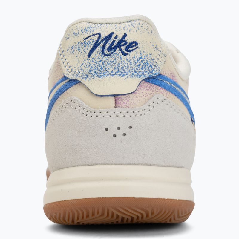 Scarpe da calcio da uomo Nike Tiempo Streetgato PRM IC coconut milk/gum medium brown/blue crystal 6