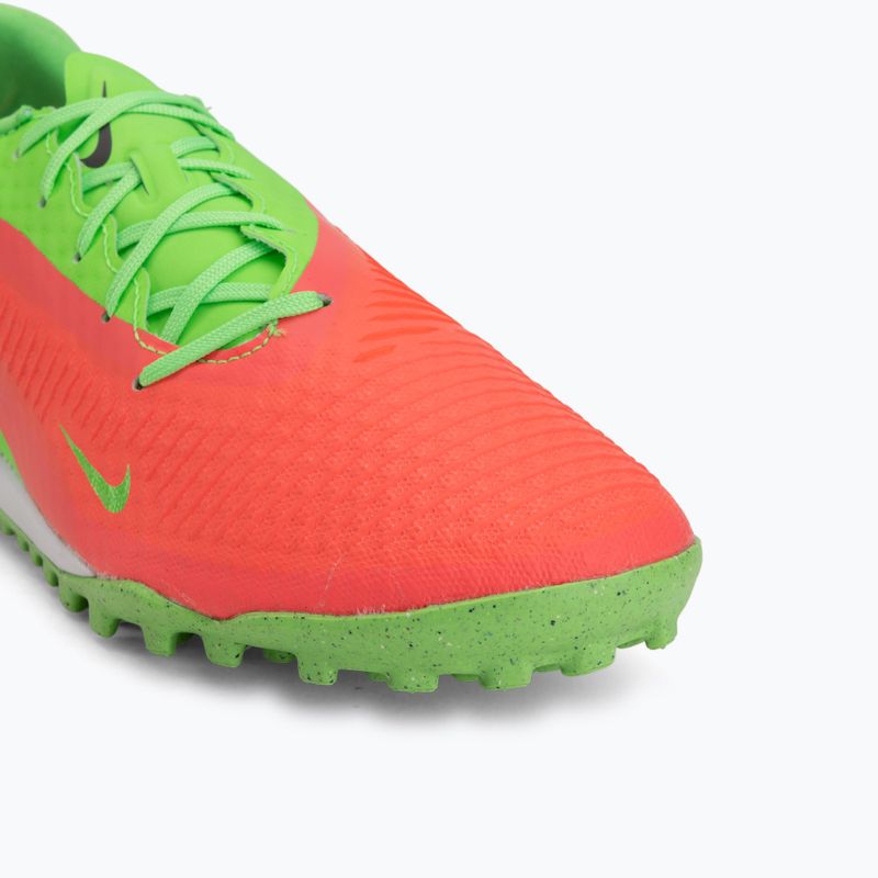 Scarpe da calcio da uomo Nike Phantom 6 Low Academy Erling Haaland TF hot punch/green strike/black 7