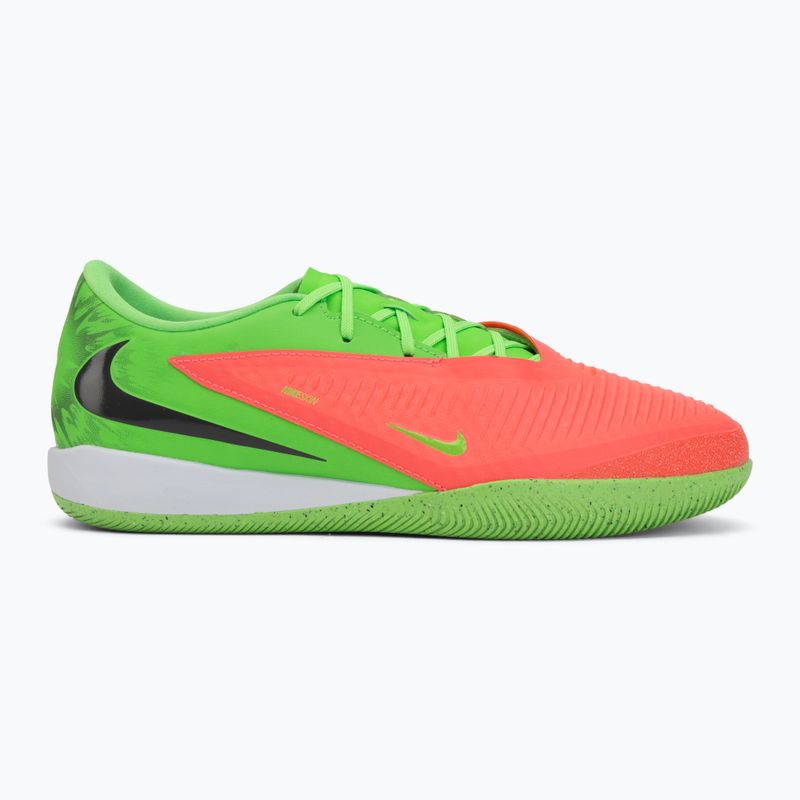 Scarpe da calcio da uomo Nike Phantom 6 Low Academy Erling Haaland IN hot punch/green strike/black 2