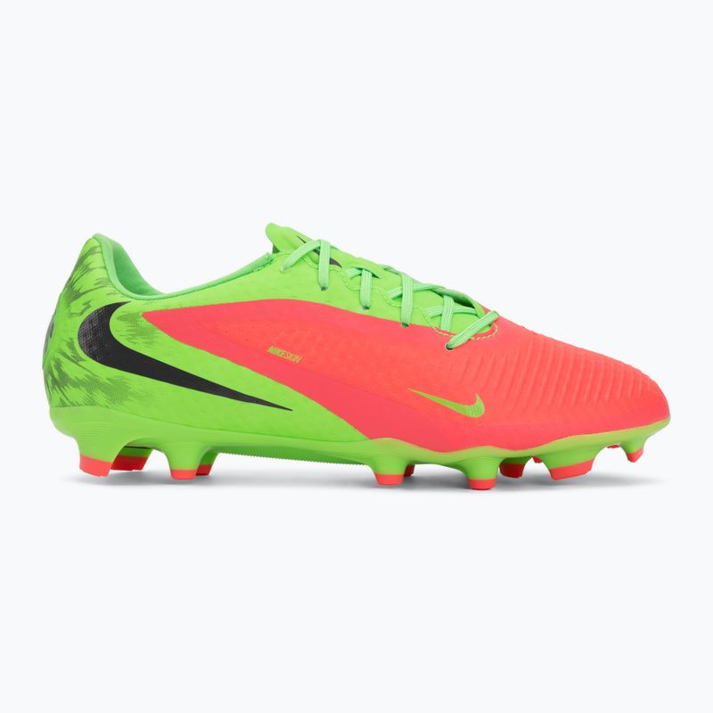 Scarpe da calcio da uomo Nike Phantom 6 Low Academy Erling Haaland FG hot punch/green strike/black 2