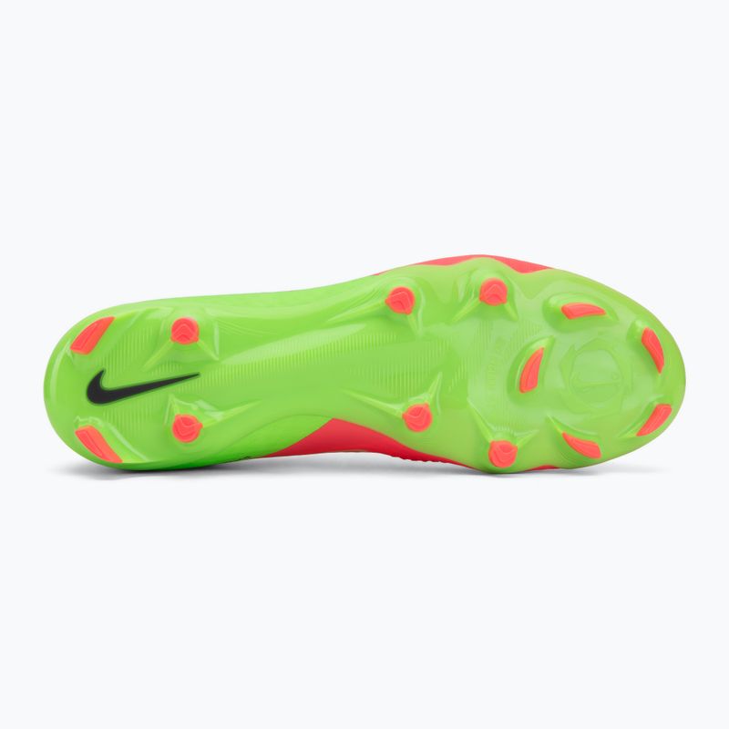 Scarpe da calcio da uomo Nike Phantom 6 Low Academy Erling Haaland FG hot punch/green strike/black 4