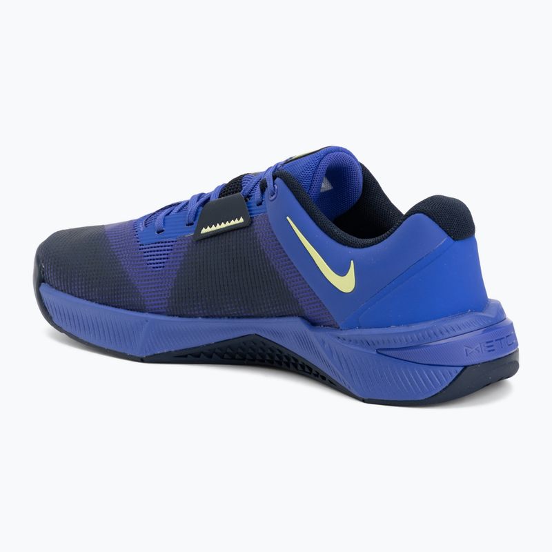 Scarpe da allenamento da uomo Nike Metcon 10 persian violet/obsidian/light lemon twist 3