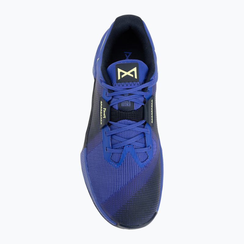 Scarpe da allenamento da uomo Nike Metcon 10 persian violet/obsidian/light lemon twist 5