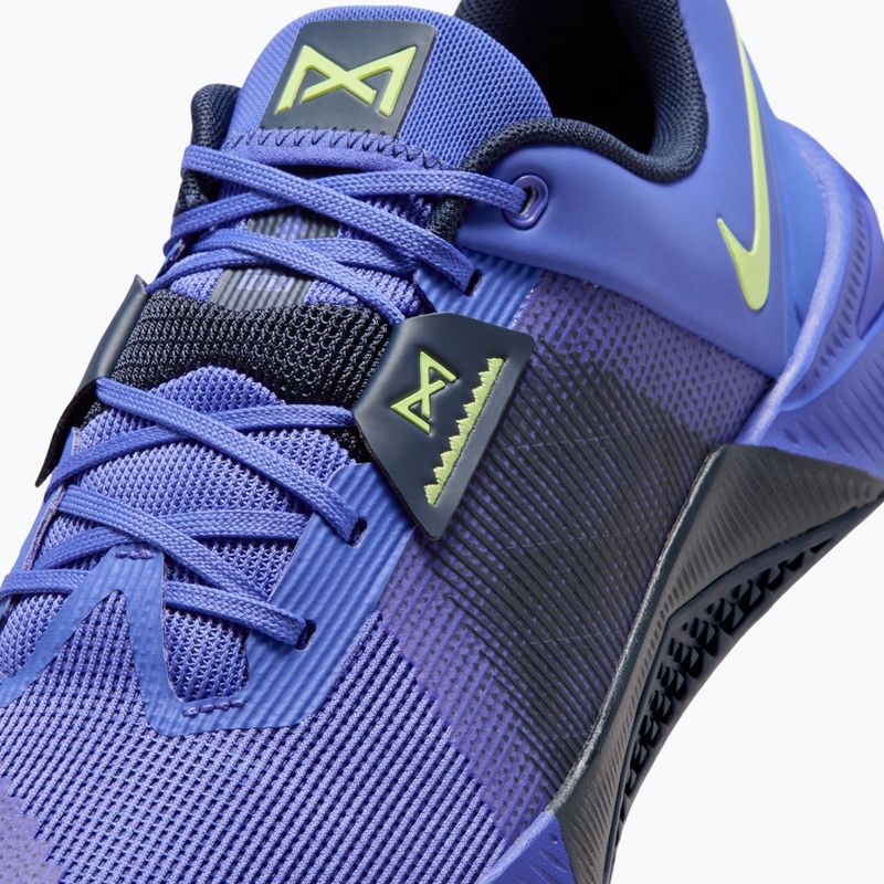 Scarpe da allenamento da uomo Nike Metcon 10 persian violet/obsidian/light lemon twist 7