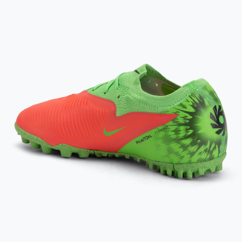 Scarpe da calcio da uomo Nike Phantom 6 Low Pro Erling Haaland TF hot punch/green strike/black 3