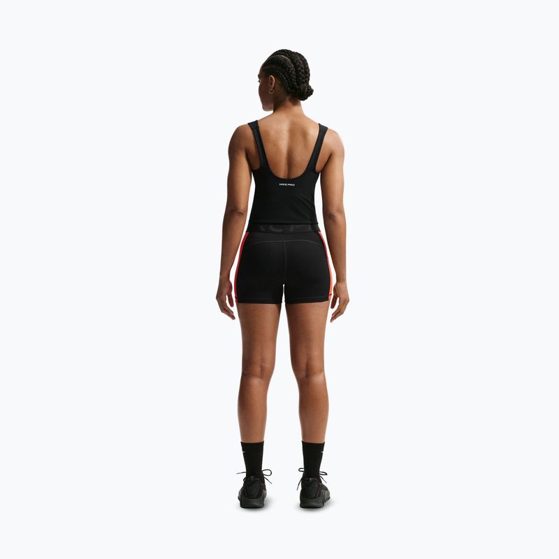Maglietta da allenamento da donna Nike Pro Sculpt Medium Support Padded Tank black/white 6