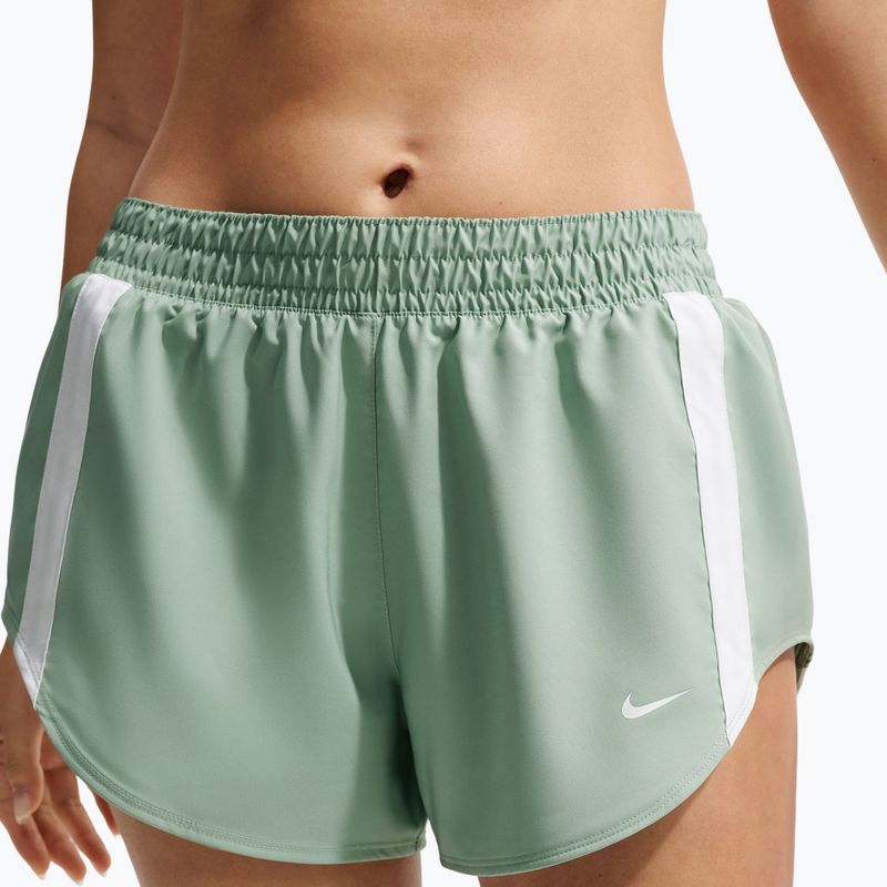 Pantaloncini da allenamento da donna Nike One Woven steam/white/white 5