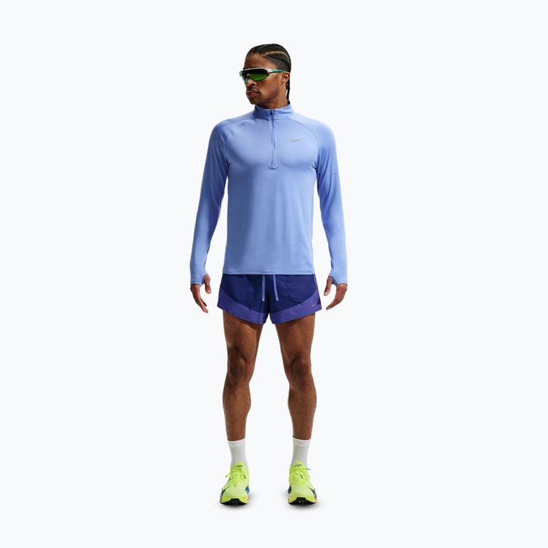 Pantaloncini da corsa da uomo Nike Stride Dri-Fit Brief-Lined 5" deep royal blue/lapis 2