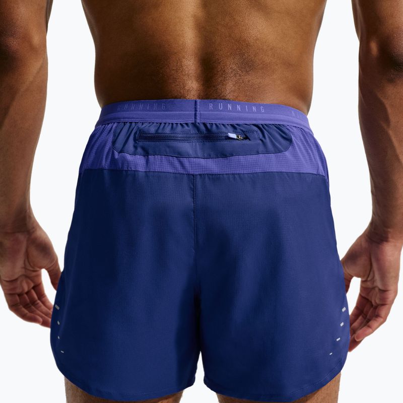 Pantaloncini da corsa da uomo Nike Stride Dri-Fit Brief-Lined 5" deep royal blue/lapis 3