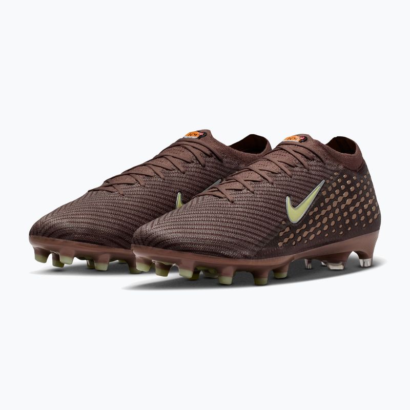 Scarpe da calcio uomo Nike Zoom Vapor 16 Elite Kylian Mbappe AG-Pro plum eclipse/metallic silver 3