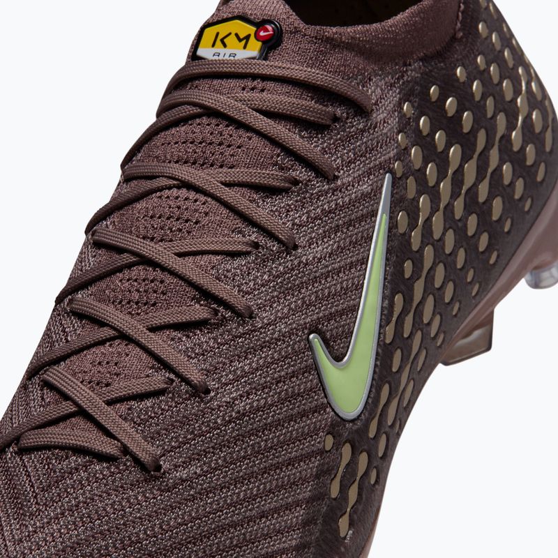 Scarpe da calcio uomo Nike Zoom Vapor 16 Elite Kylian Mbappe AG-Pro plum eclipse/metallic silver 4