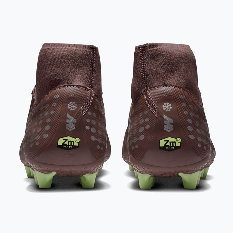Scarpe da calcio uomo Nike Mercurial Superfly 10 Academy Kylian Mbappé AG plum eclipse/metallic silver 4