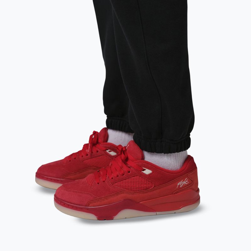 Pantaloni da donna Nike Jordan Fleece black/gym red 5