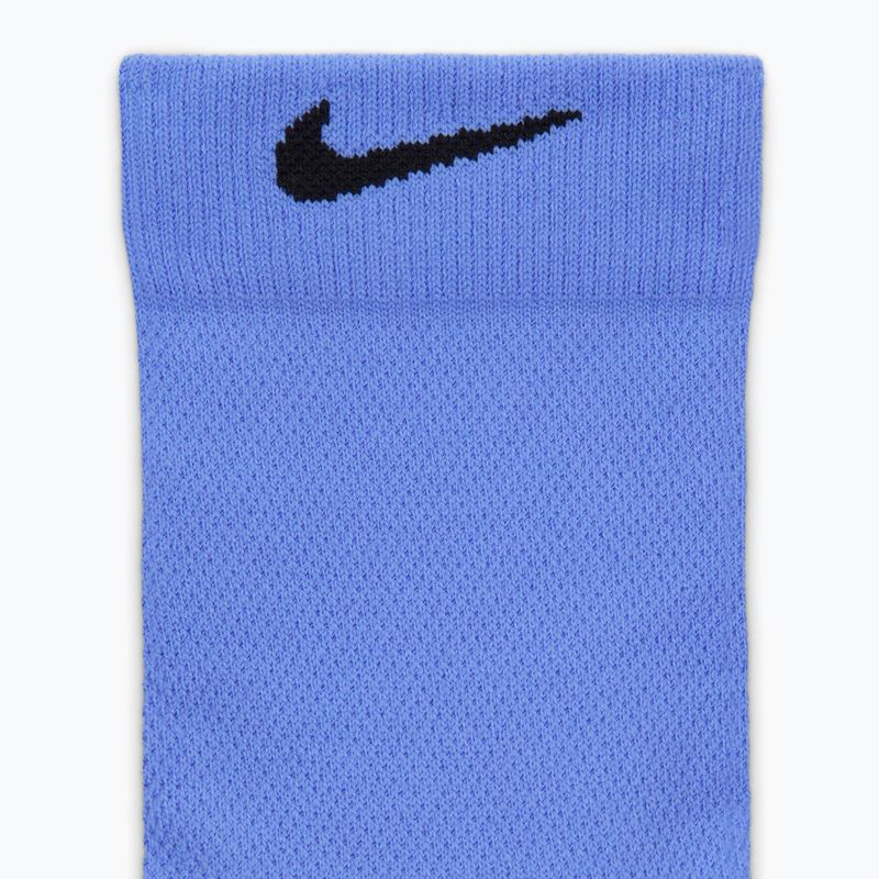 Calzini Nike Running Midweight Micro Crew royal pulse/lapis/black 4