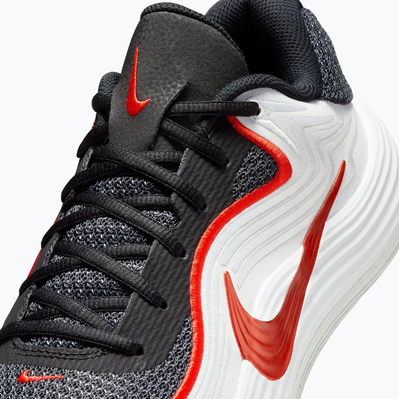 Scarpe da basket da uomo Nike Precision 8 Low black/white/picante red 8