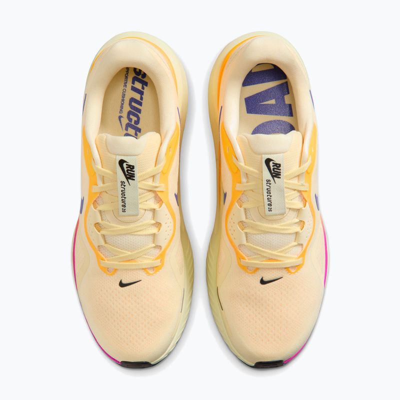 Scarpe da running uomo Nike Structure 26 alabaster/hyper violet/indigo burst 5