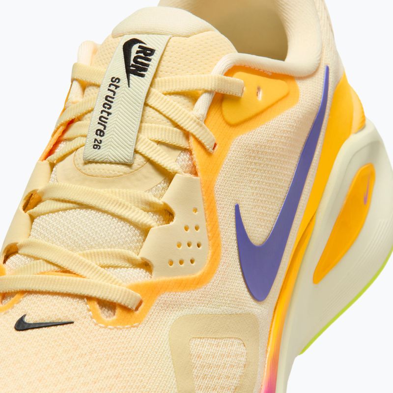 Scarpe da running uomo Nike Structure 26 alabaster/hyper violet/indigo burst 7