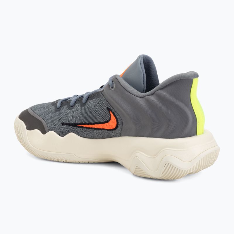 Scarpe da basket uomo Nike Giannis Immortality 4 Cool Grey/Volt/Total Crimson 3
