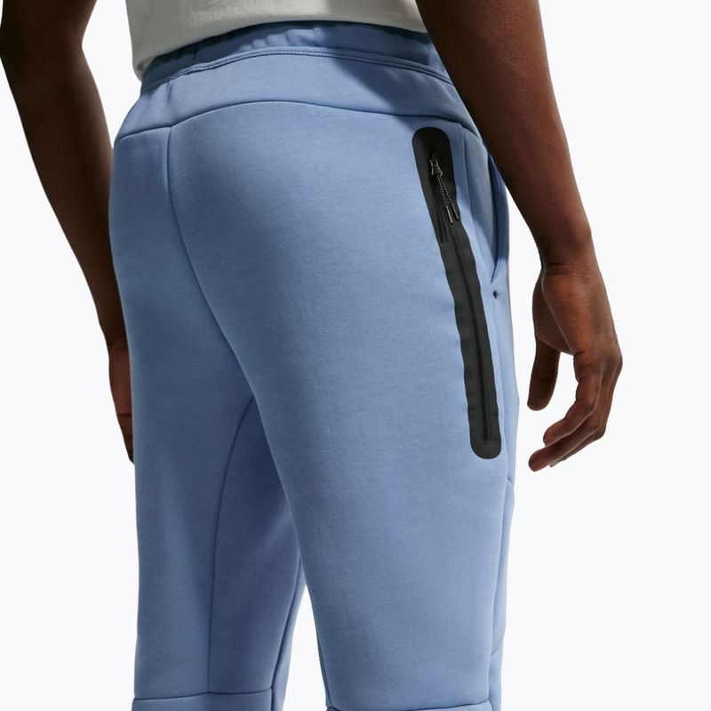 Pantaloncini da calcio da uomo Nike England Tech Fleece Soccer Joggers work blue/white 5