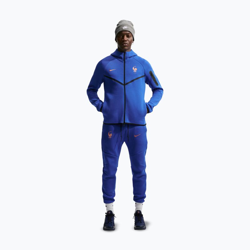 Felpa da uomo Nike FFF Tech Fleece Windrunner Full Zip game royal/metallic copper 2
