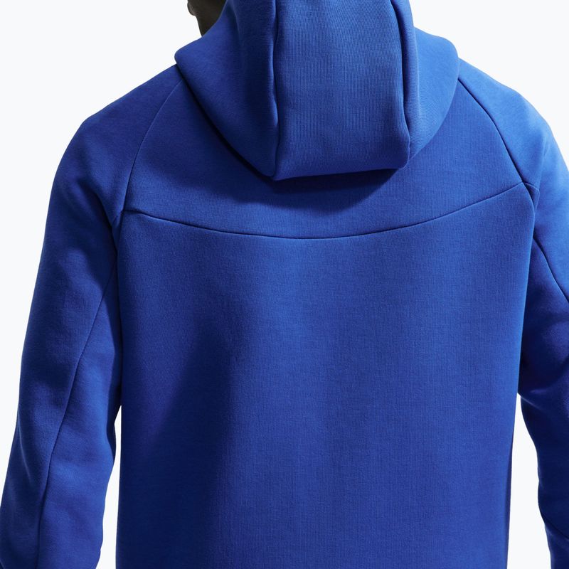 Felpa da uomo Nike FFF Tech Fleece Windrunner Full Zip game royal/metallic copper 6