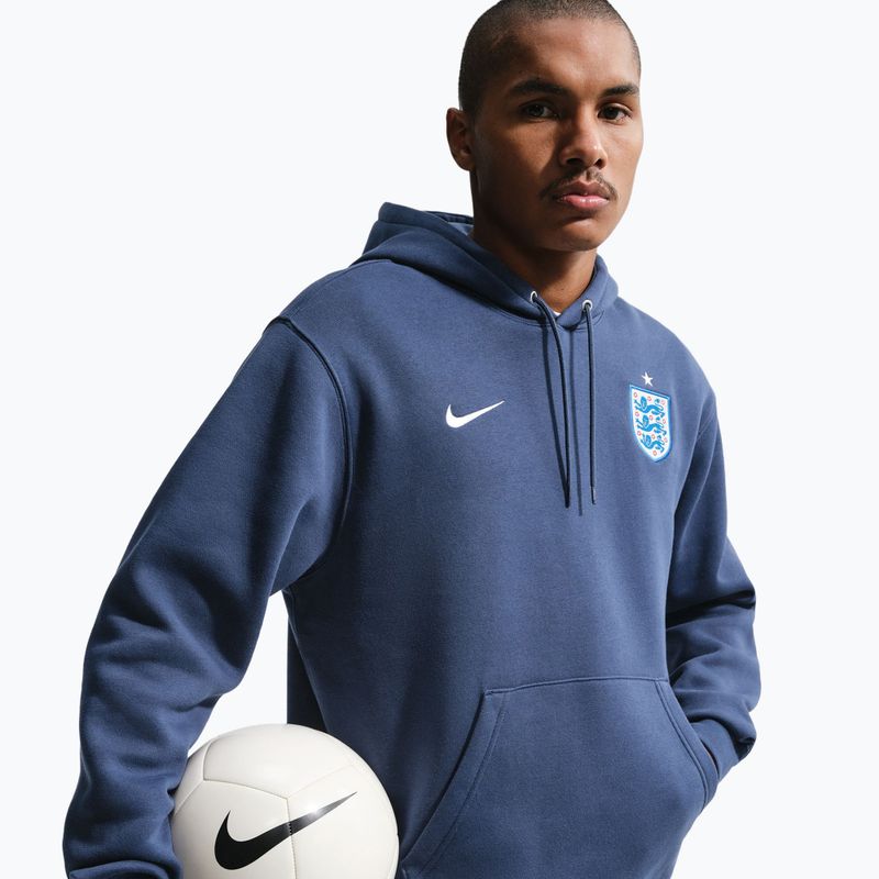 Felpa da uomo Nike England Club midnight navy/white 5