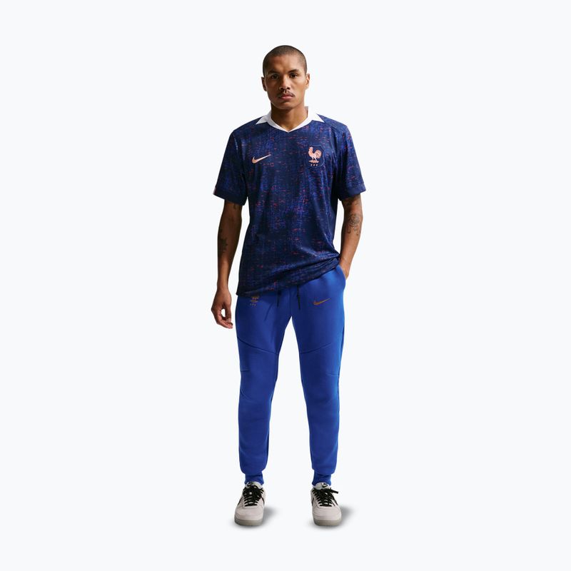 Pantaloncini da calcio da uomo Nike FFF Tech Fleece Joggers game royal/metallic copper 2