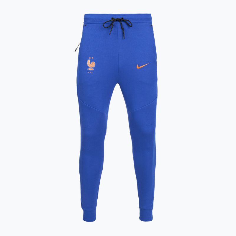 Pantaloncini da calcio da uomo Nike FFF Tech Fleece Joggers game royal/metallic copper 6
