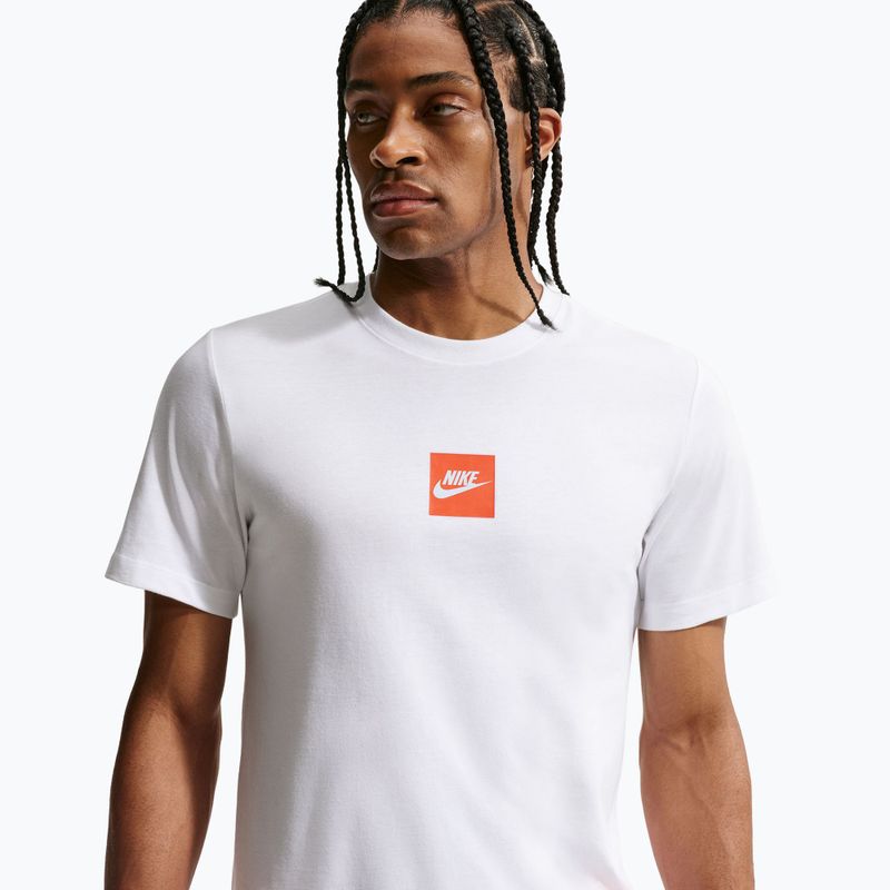 T-shirt da uomo Nike Sportswear white/black 3