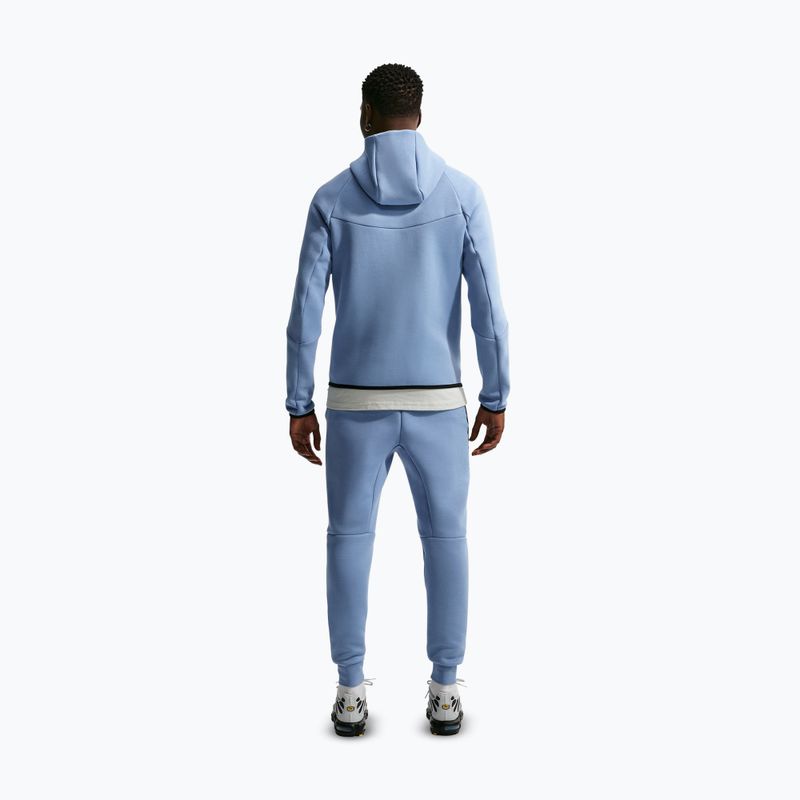 Felpa da uomo Nike England Tech Fleece Windrunner Full Zip work blue/white 3