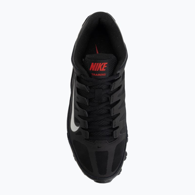 Scarpe da allenamento da uomo Nike Reax 8 Tr Mesh black/university red/metallic silver 5